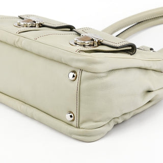 Marc Jacobs Pale Green Leather Blake Tote Bag