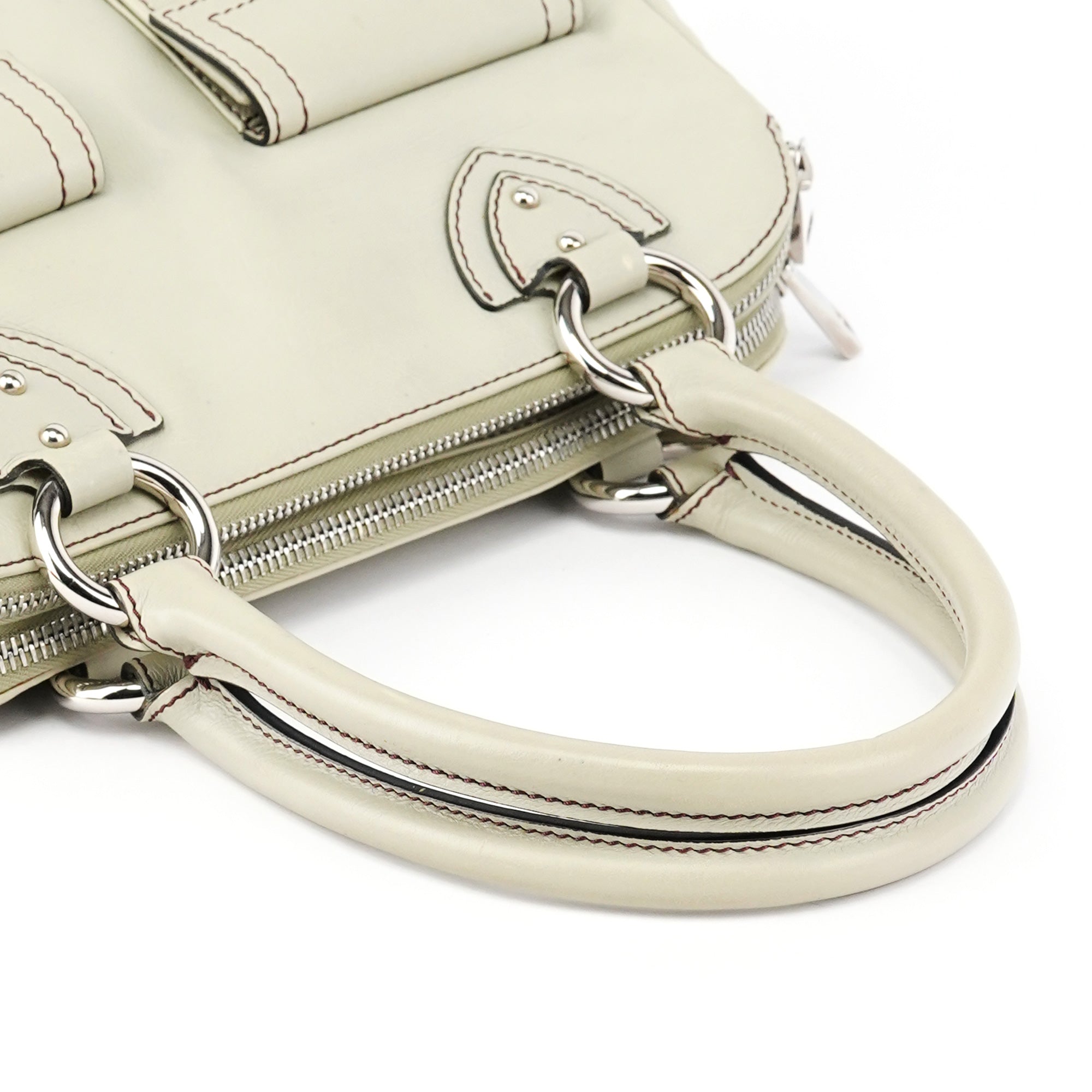 Marc Jacobs Pale Green Leather Blake Tote Bag