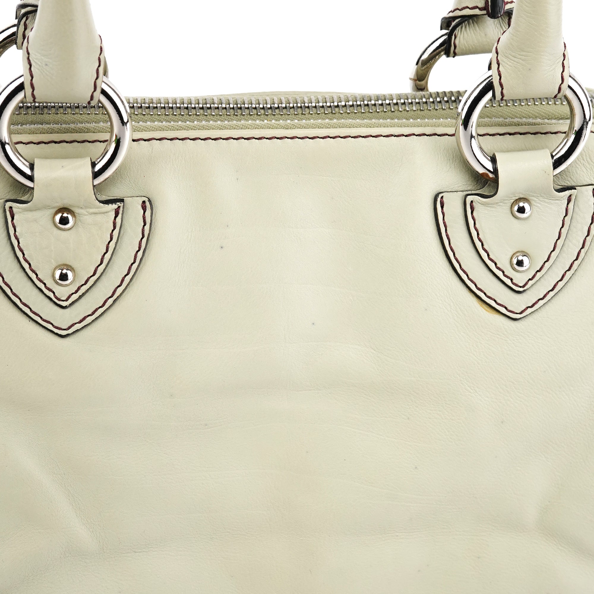 Marc Jacobs Pale Green Leather Blake Tote Bag