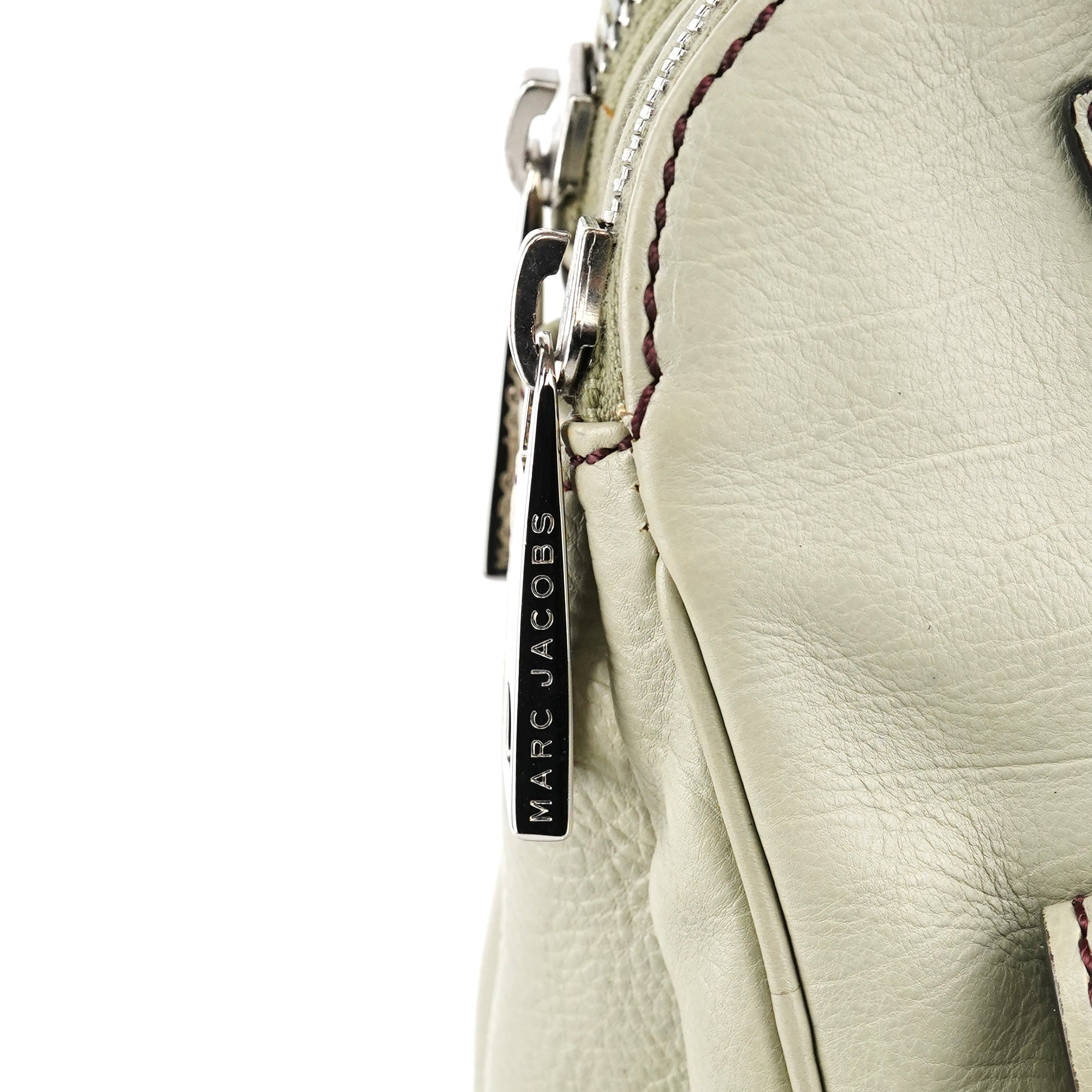 Marc Jacobs Pale Green Leather Blake Tote Bag