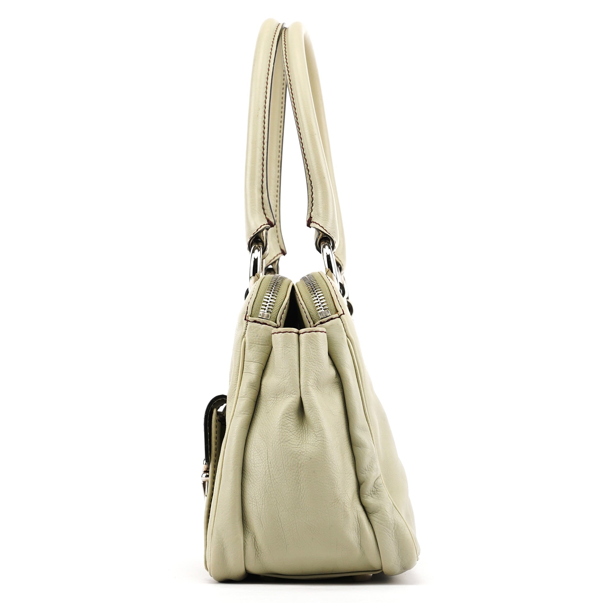 Marc Jacobs Pale Green Leather Blake Tote Bag
