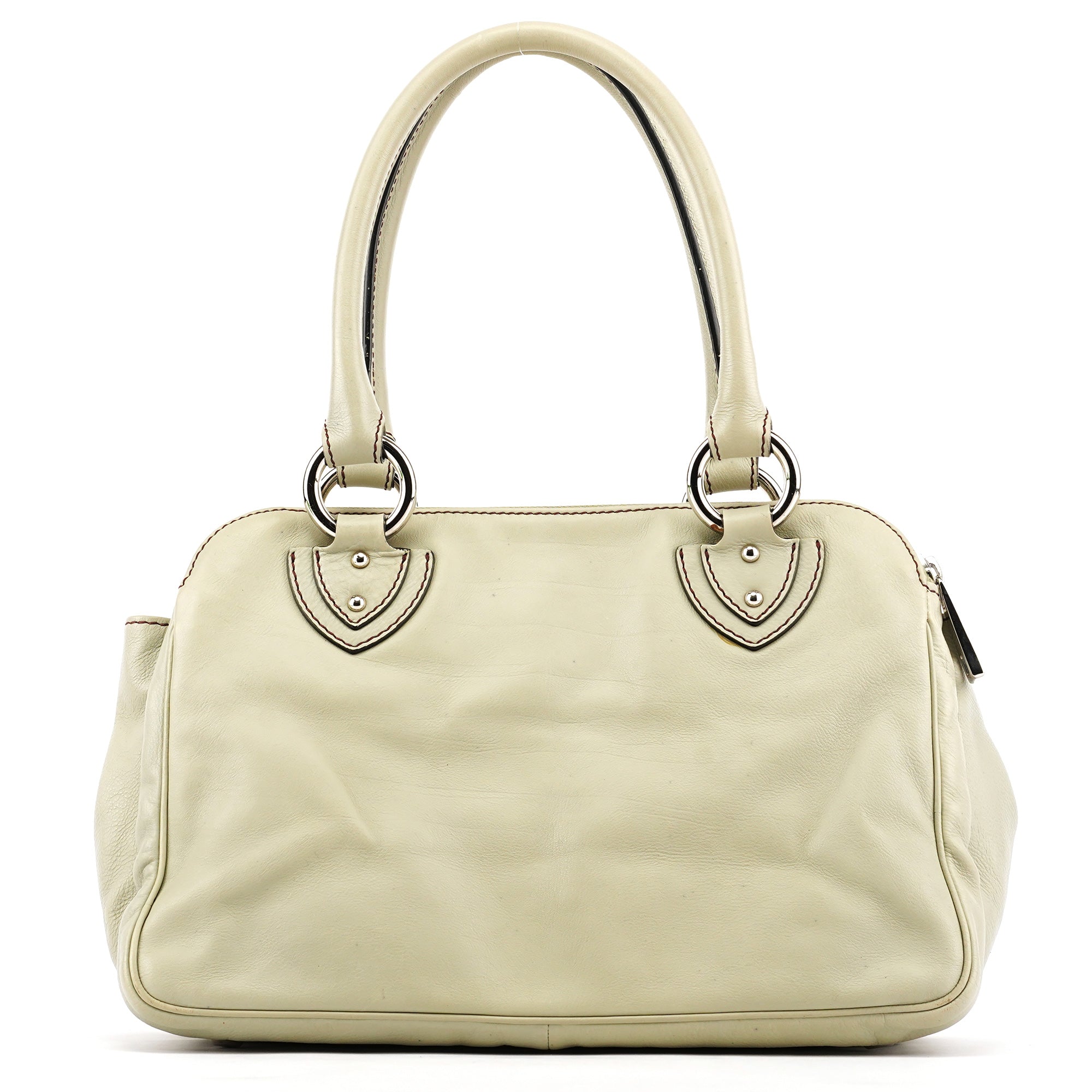 Marc Jacobs Pale Green Leather Blake Tote Bag