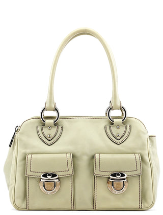 Marc Jacobs Pale Green Leather Blake Tote Bag