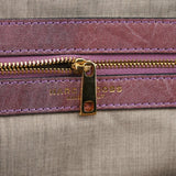 Marc Jacobs Pale Purple Quilted Leather Stam Shoulder Bag
