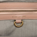 Marc Jacobs Pink Beige Quilted Leather Bowling Bag