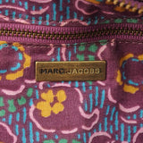 Marc Jacobs Borsa bowling con fibbie in pelle viola