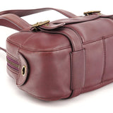 Marc Jacobs Borsa bowling con fibbie in pelle viola