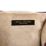 Marc Jacobs Purple Leather Buckle Shoulder Bag