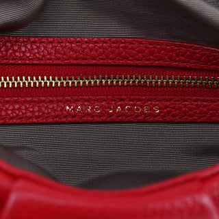 Marc Jacobs Red Leather Classic Q Baby Groovee Crossbody Bag