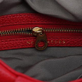 Marc Jacobs Red Leather Classic Q Baby Groovee Crossbody Bag