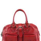 Marc Jacobs Red Leather Venetia Tote Bag