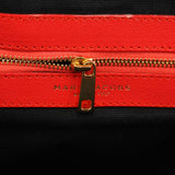 Marc Jacobs Red Quilted Leather Little Stam Shoulder Bag