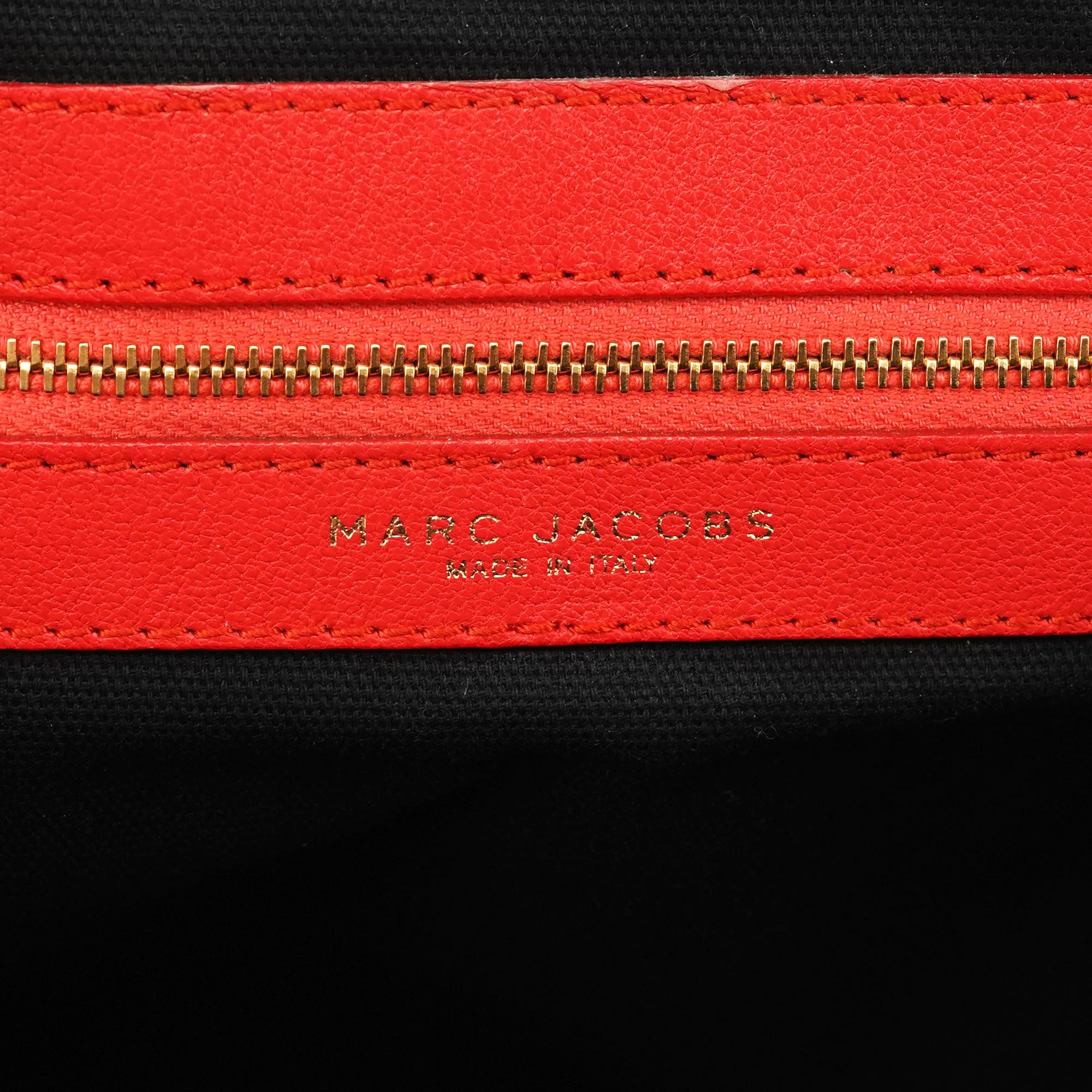 Marc Jacobs Red Quilted Leather Little Stam Shoulder Bag