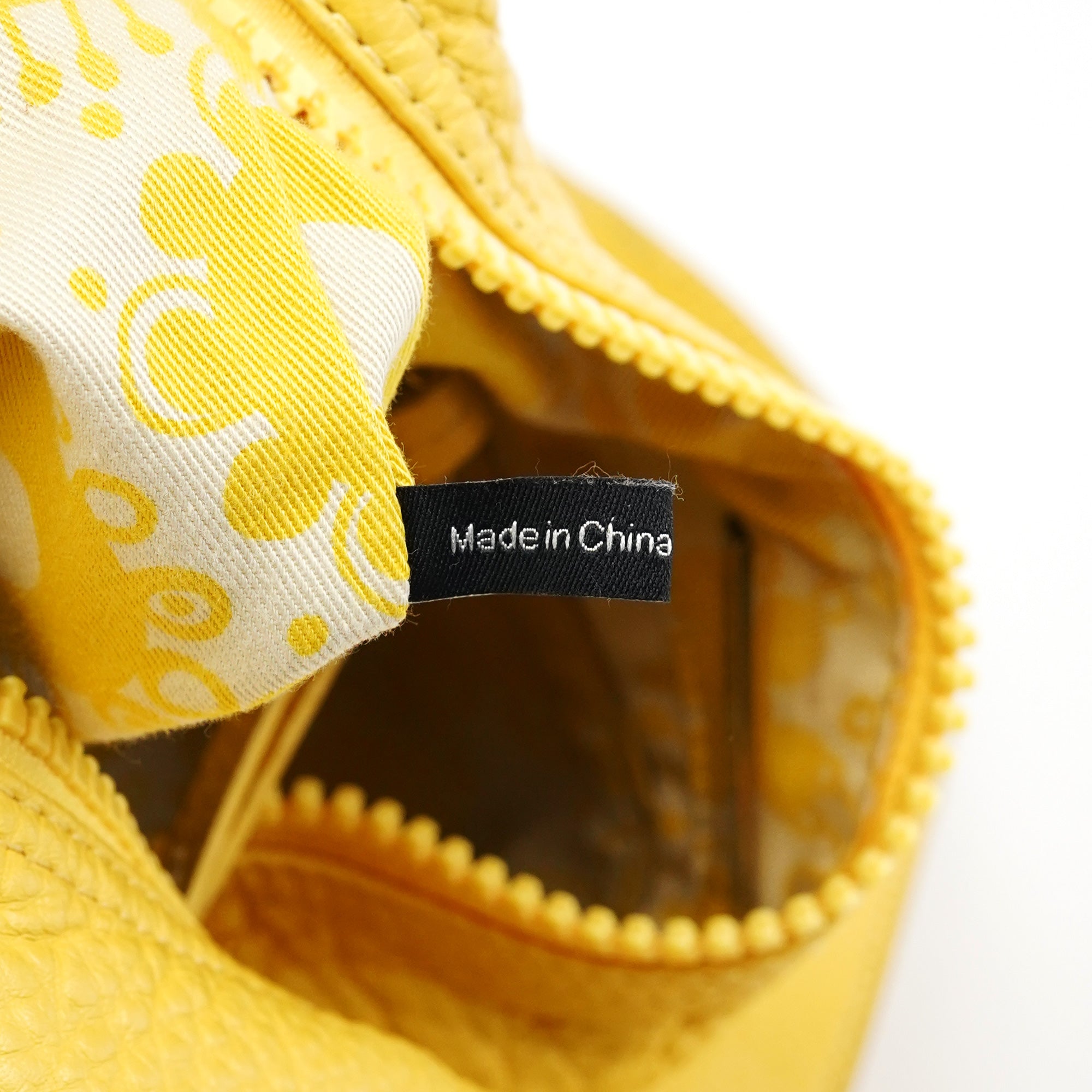 Marc Jacobs Yellow Leather Pocket Shoulder Bag