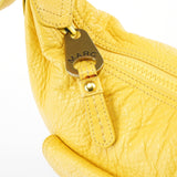 Marc Jacobs Yellow Leather Pocket Shoulder Bag