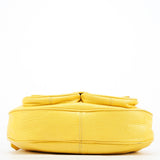 Marc Jacobs Yellow Leather Pocket Shoulder Bag