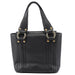 MCM Black Leather Mini Tote