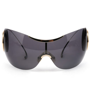 Miu Miu 1990s Blue Sequin Round-Toe Pumps