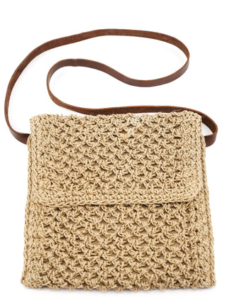 Miu Miu 1994 Campaign Woven Raffia Crossbody Bag