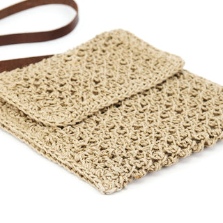 Miu Miu 1994 Campaign Woven Raffia Crossbody Bag