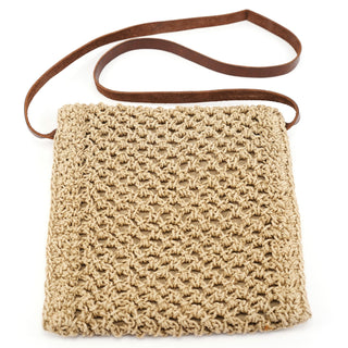 Miu Miu 1994 Campaign Woven Raffia Crossbody Bag