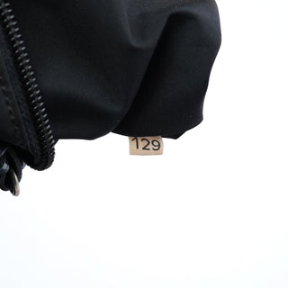 Miu Miu 1999 Navy Leather Pouch Tote Bag