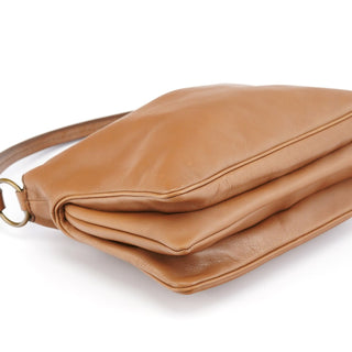 Miu Miu 2003 Light Brown Leather Shoulder Bag