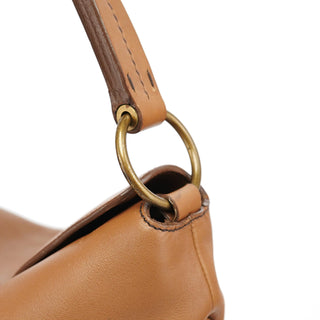 Miu Miu 2003 Light Brown Leather Shoulder Bag