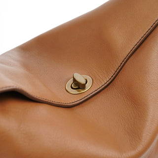Miu Miu 2003 Light Brown Leather Shoulder Bag