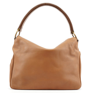 Miu Miu 2003 Light Brown Leather Shoulder Bag