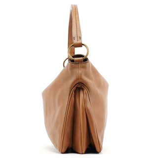 Miu Miu 2003 Light Brown Leather Shoulder Bag