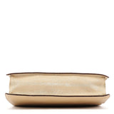 Miu Miu Beige Leather Clutch Handbag