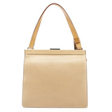 Miu Miu Beige Leather Clutch Handbag