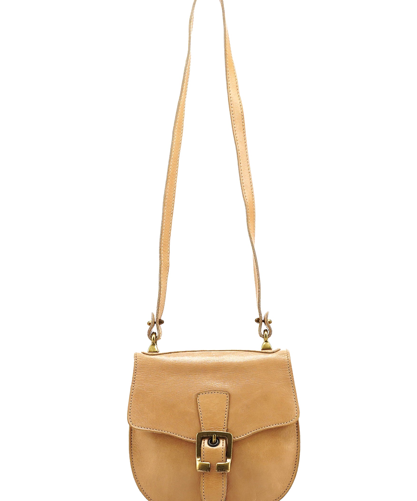 Miu Miu Beige Leather Crossbody Bag