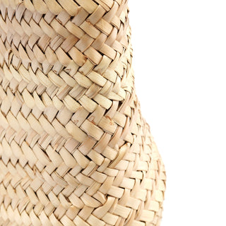 Miu Miu Beige Raffia Brown Leather Basket Bag