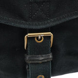 Miu Miu Black Canvas Frame Shoulder Bag
