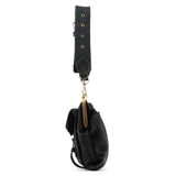 Miu Miu Black Canvas Frame Shoulder Bag