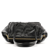 Miu Miu Black Leather Tote Bag