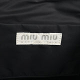 Miu Miu Black Leather Tote Bag