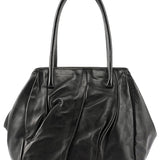 Miu Miu Black Leather Tote Bag
