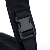 Miu Miu Black Neoprene Tactical Shoulder Bag
