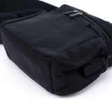 Miu Miu Black Neoprene Tactical Shoulder Bag