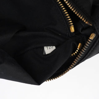 Miu Miu Black Nylon Cargo Shoulder Bag