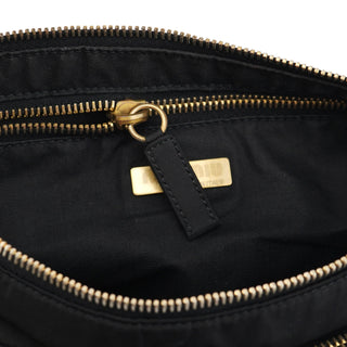 Miu Miu Black Nylon Cargo Shoulder Bag