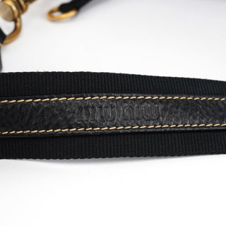 Miu Miu Black Nylon Cargo Shoulder Bag