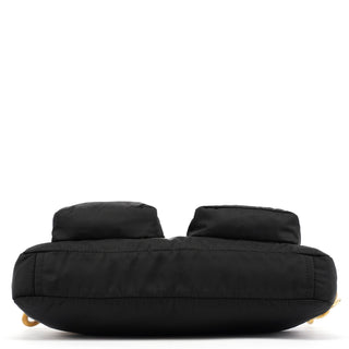 Miu Miu Black Nylon Cargo Shoulder Bag