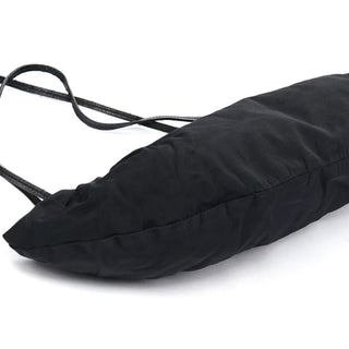 Miu Miu Black Nylon Clutch Shoulder Bag
