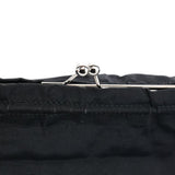 Miu Miu Black Nylon Clutch Shoulder Bag