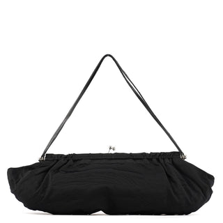 Miu Miu Black Nylon Clutch Shoulder Bag