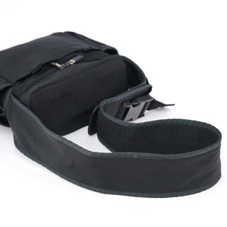 Miu Miu Black Nylon Tactical Crossbody Bag